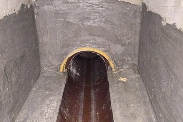 Trabajos de pocería | Arqueta con canal de fondo Arqueta con canal de fondo